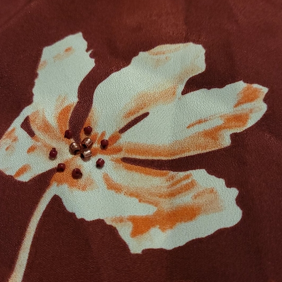 NWT Ruffle/ Floral Ralph Lauren Blouse - Picture 10 of 13